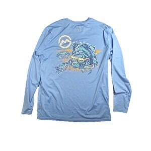 Lot 3 T-shirts Magellan Homme XL – Manches Longues Pêche Extérieur – Multicolore